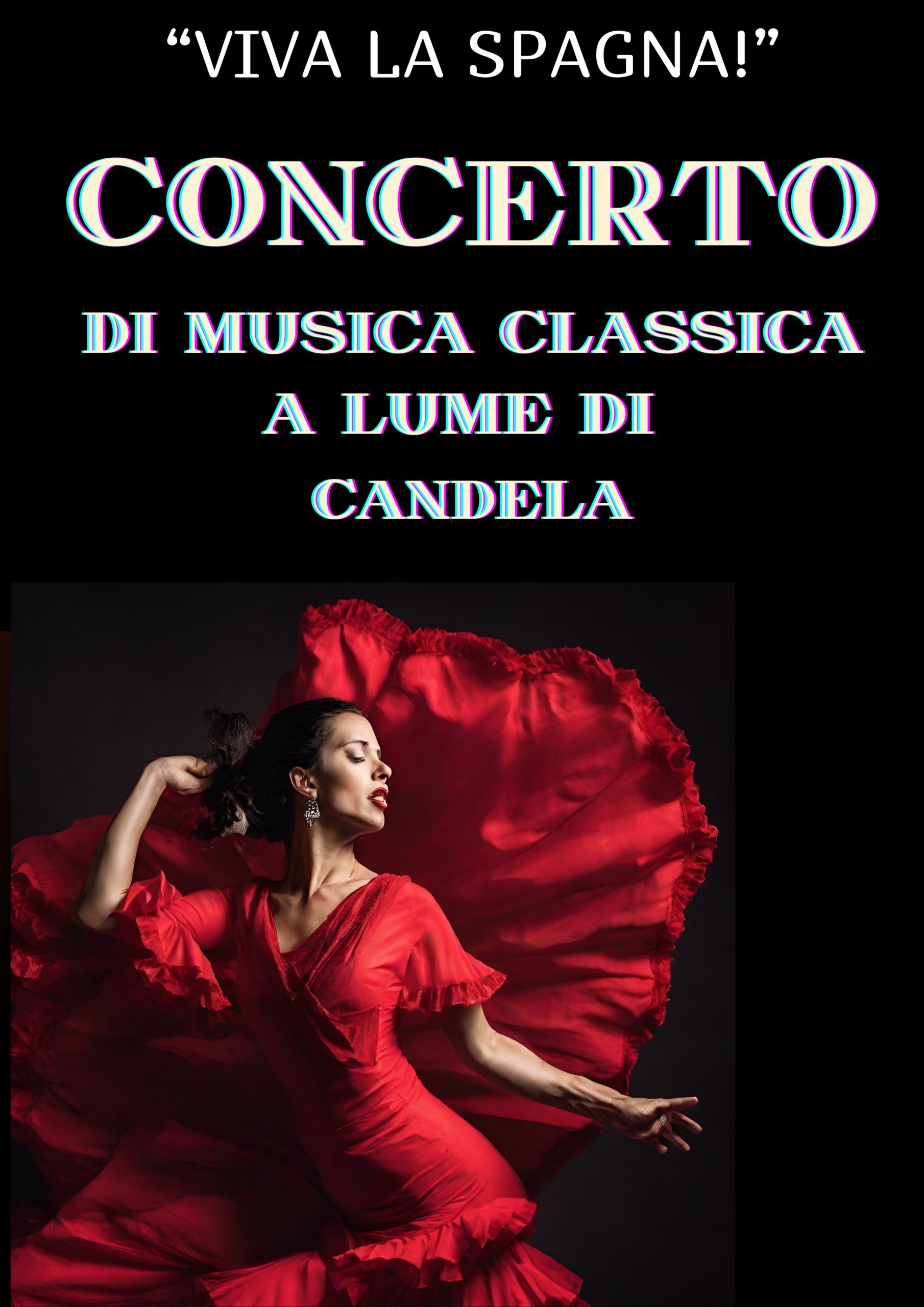 "Viva la Spagna!" Candlelit classical music concert for voice, piano and guitar!