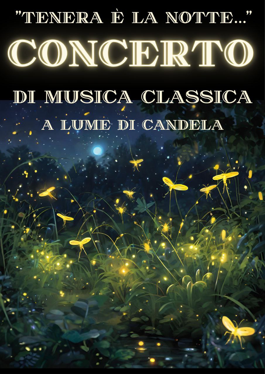 "Tenera è la notte..." Candlelit concert of classical music for voice and piano!